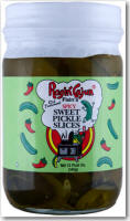 Spicy Sweet Pickle Slices